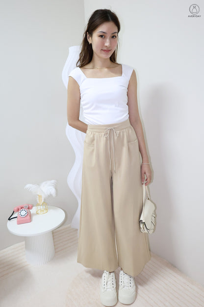 Neia Pocket Lounge Pants In Caramel Khaki
