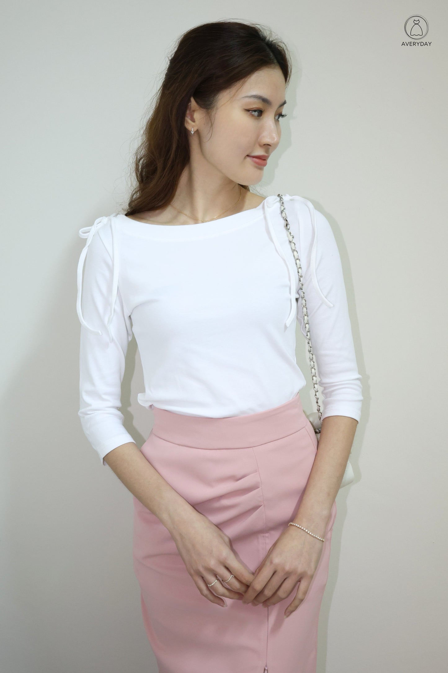 Jerlyn Ruched Pocket Skorts In Pink