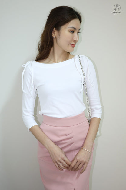 Jerlyn Ruched Pocket Skorts In Pink