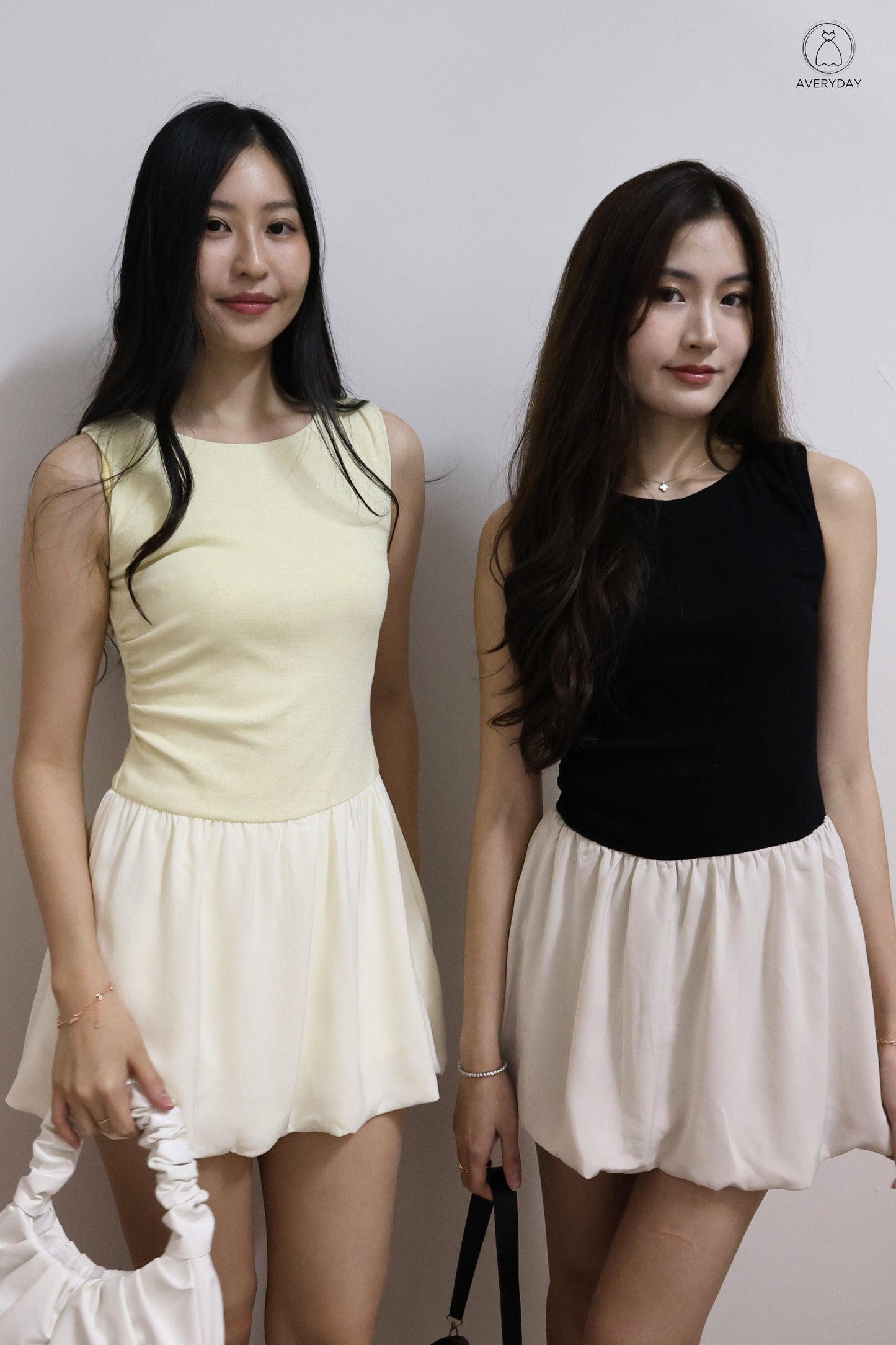 Linsey Glitter Soft Knit Bubble Hem Romper Dress In Champagne
