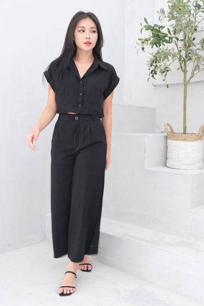 Harper 2-pc Casual Set in Black