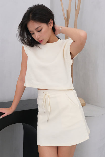 Grace Lounge-style 2-pc Set in Cream