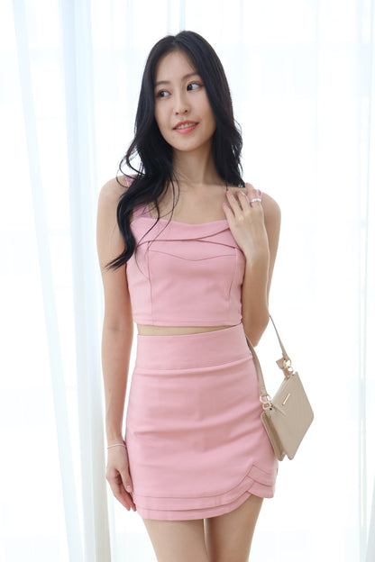 Arissa Co-Ords Set In Pink