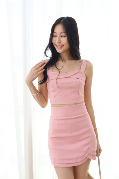 Arissa Co-Ords Set In Pink