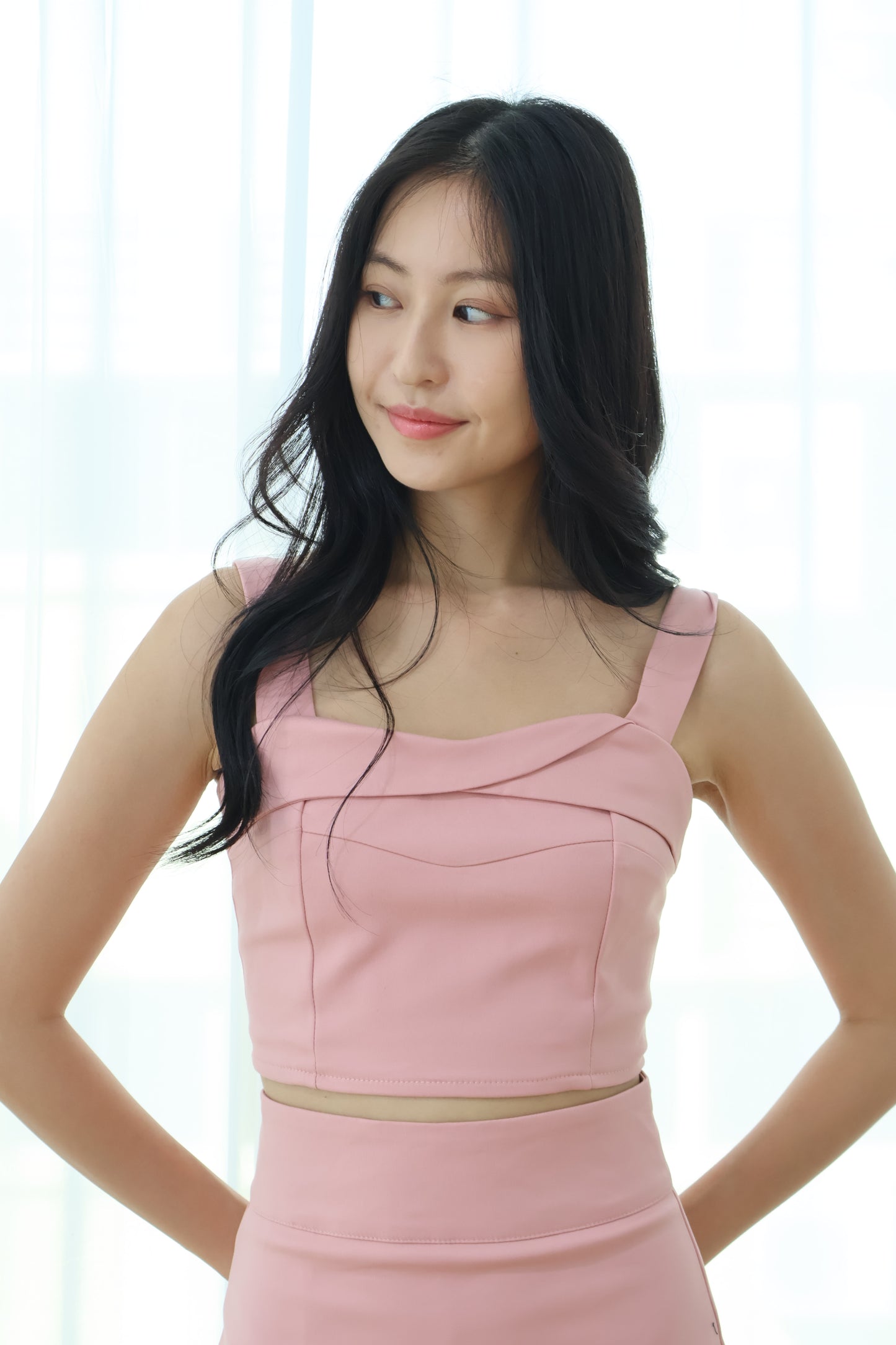 Arissa Co-Ords Set In Pink