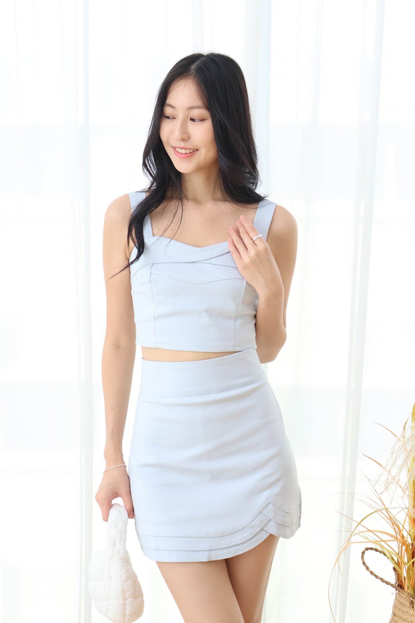 Arissa Co-Ords Set In Blue