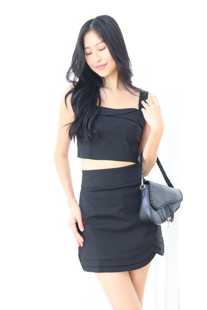 Arissa Co-Ords Set In Black