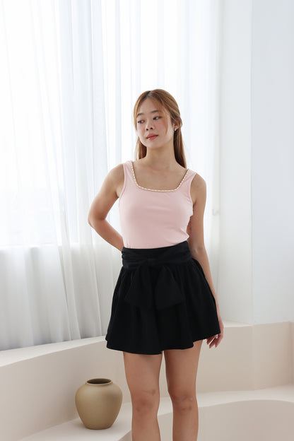 Lavita Square Neck Top in Pink