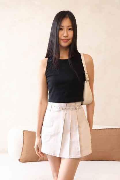 *Star Buy* Sandy Basic Tank Top In Black