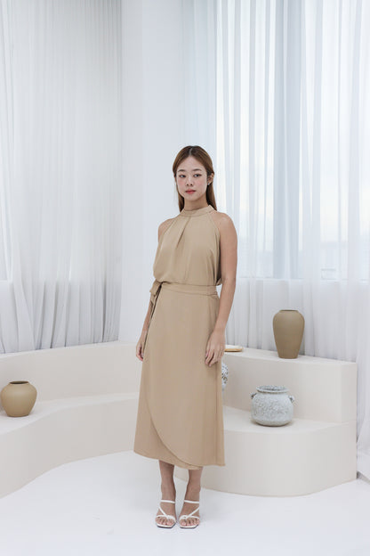 Pamela Halter Co-Ords in Khaki