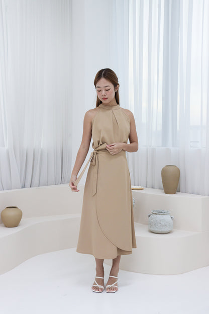 Pamela Halter Co-Ords in Khaki