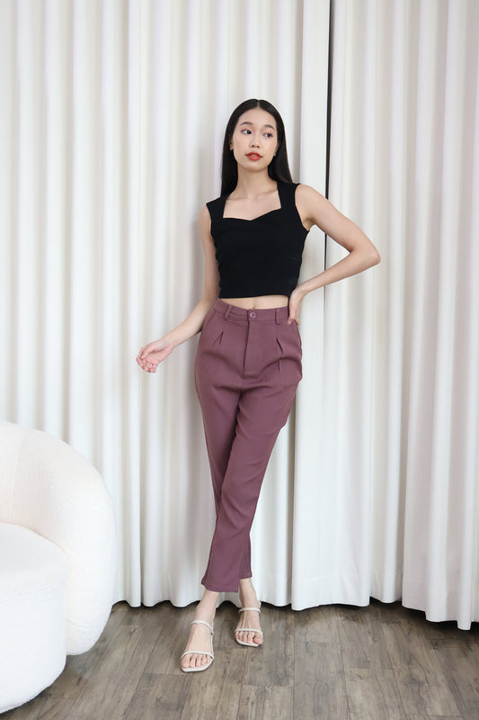 AVERYDAY Jen Slim Fit Work Pants in Rose