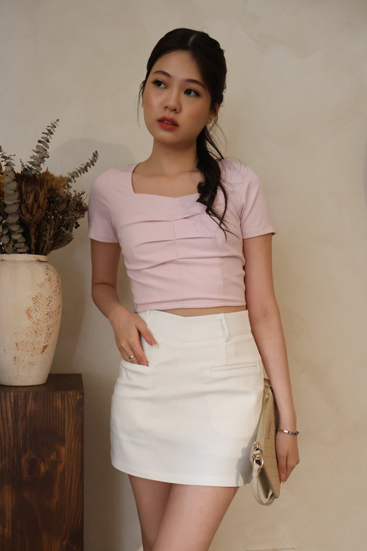 Maine Staple Pocket Skorts In White