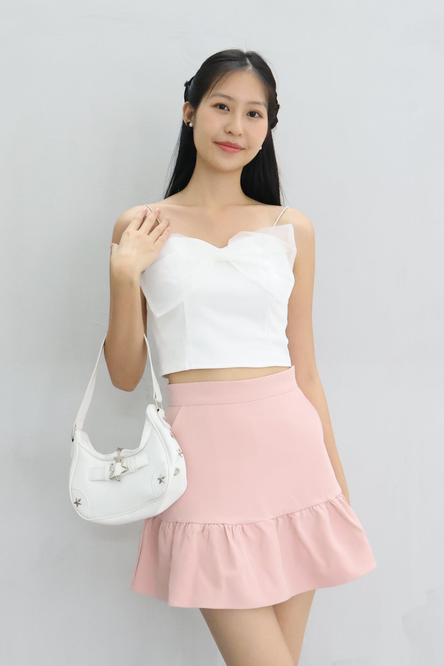 Lexa Mermaid Skorts In Dahlia Pink