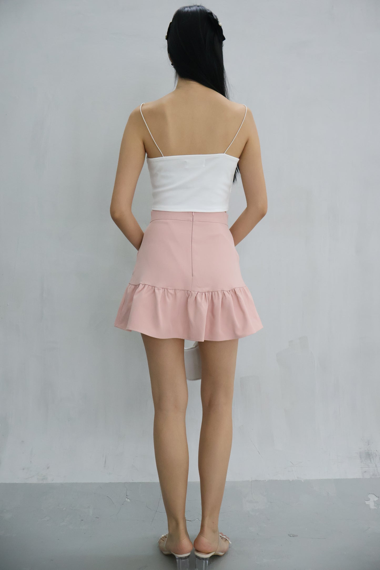 Lexa Mermaid Skorts In Dahlia Pink