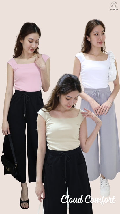 Neia Pocket Lounge Pants In Caramel Khaki